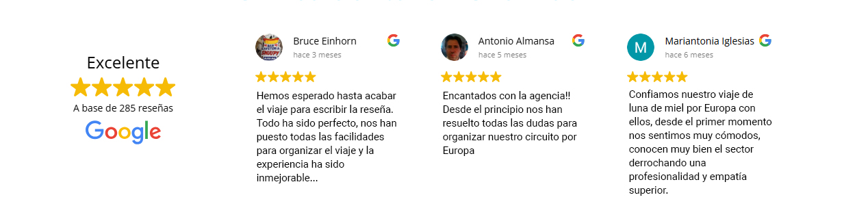 Opiniones en Agencia de viajes Eurovacaciones